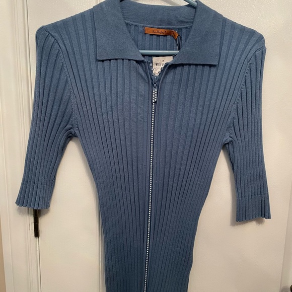 Belldini Cardigan in slate blue, size large but fits medium 🩵 - Picture 3 of 9